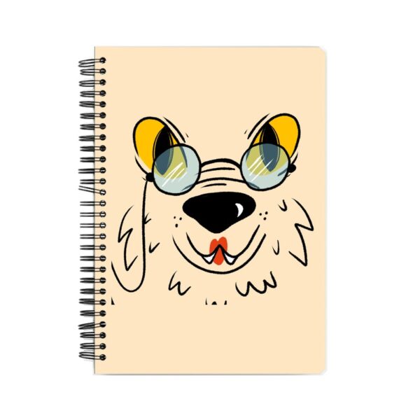 Studious Dog Spiral Notebook