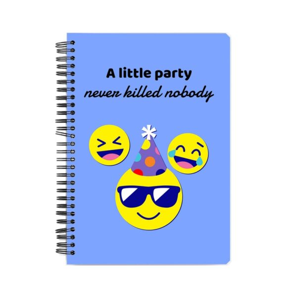 A Little Party Spiral Notebook