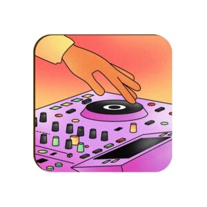 DJ Controller Square Coaster