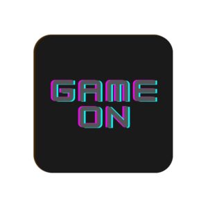 Game On Square Coaster