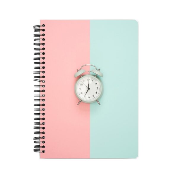 Alarm Clock Spiral Notebook