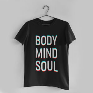 Body Mind Soul Black T-Shirt