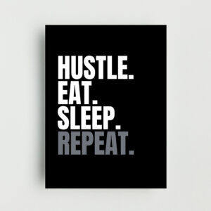 Hustle Non Framed Poster