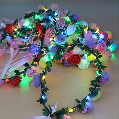 LED Floral Tiara