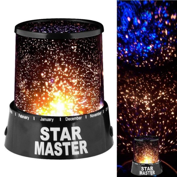 Star Master Night Projector Colorful LED Table Lamp (Small)