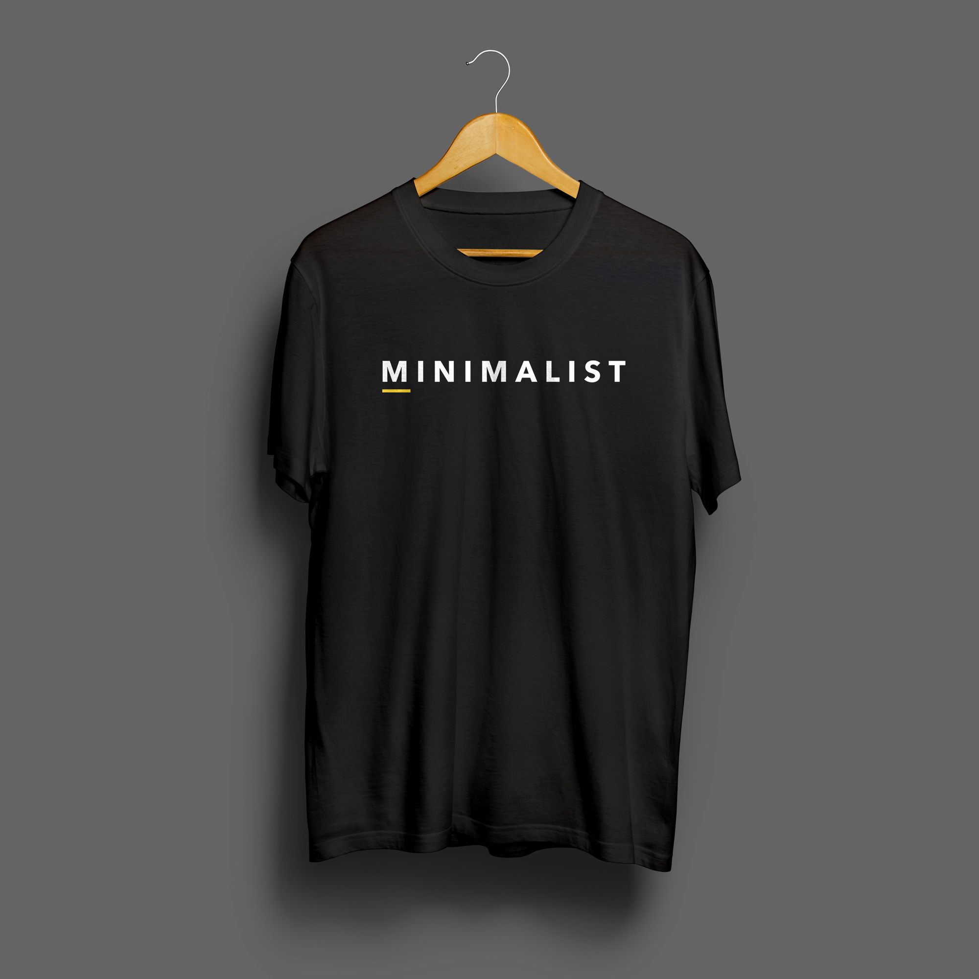 Minimalist Round Neck T-Shirt