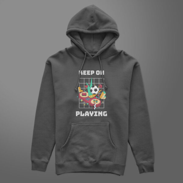 Black hoodie for gamer